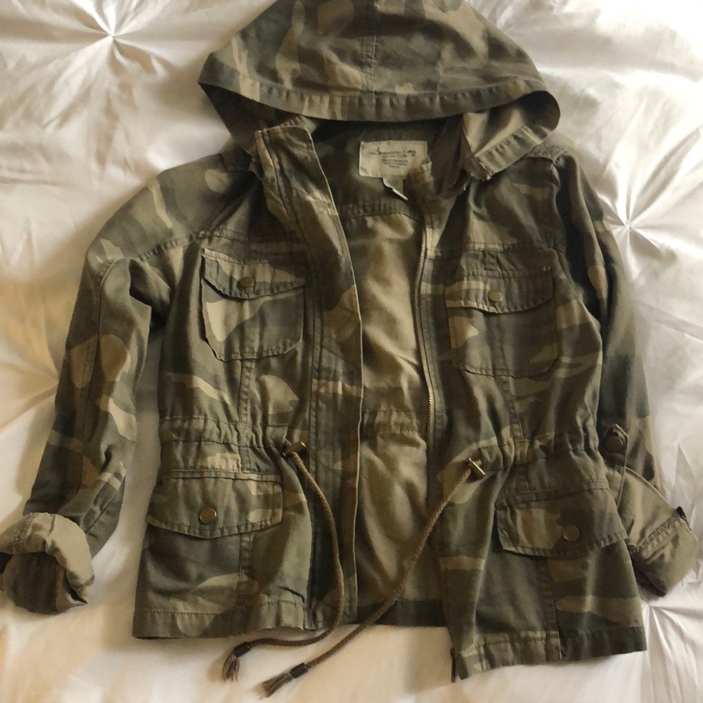 American Rag Camo Canvas-style Jacket